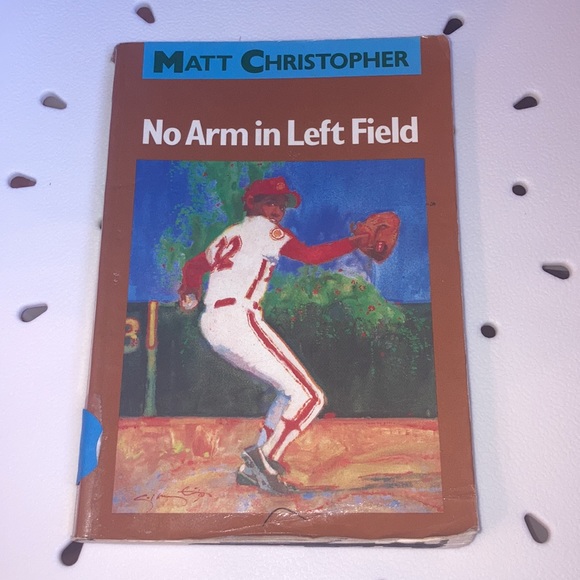 “No Arm in Left Field” kids sports classic book - Picture 1 of 13